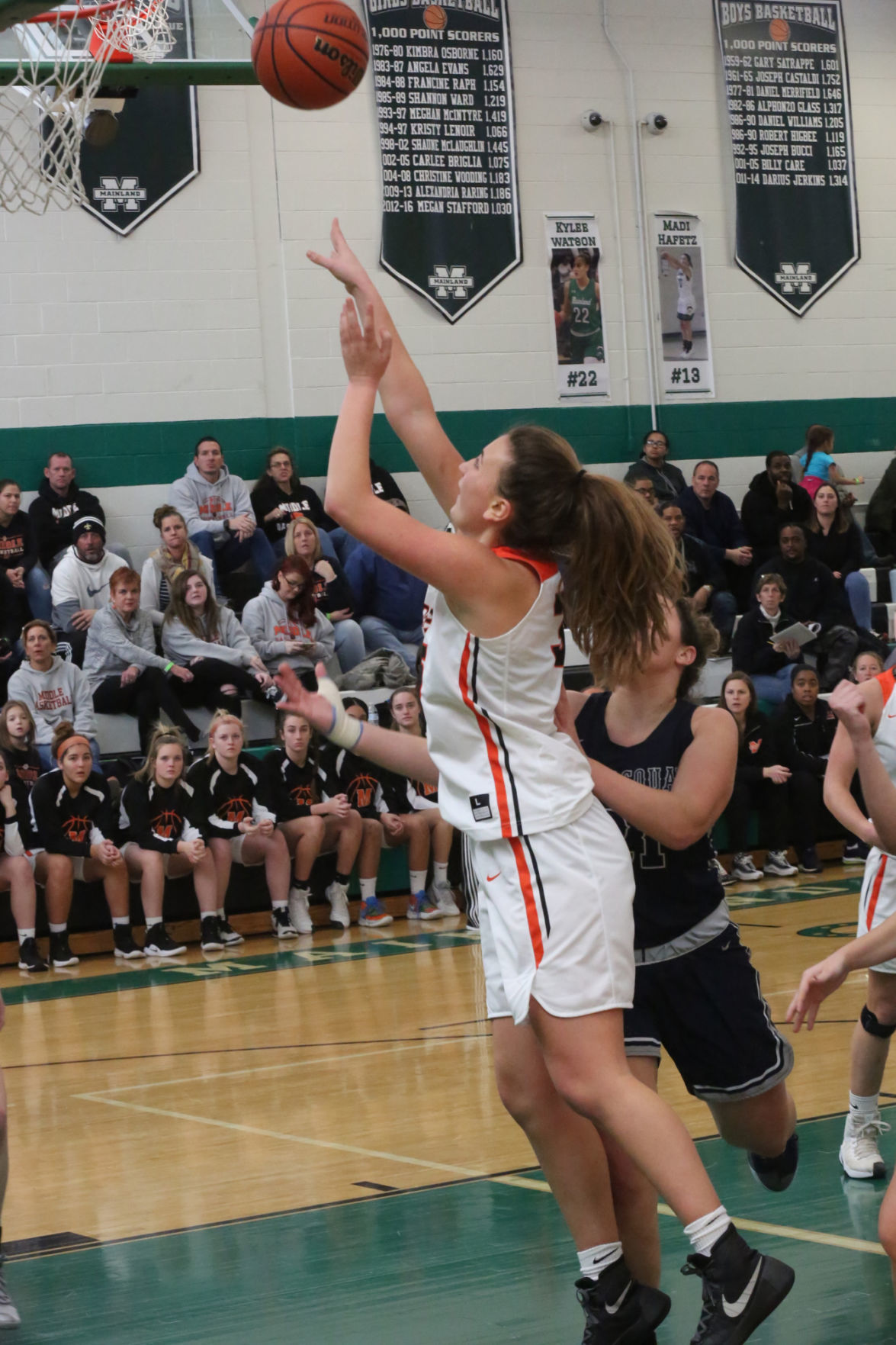 Middle Manasquan girls basketball